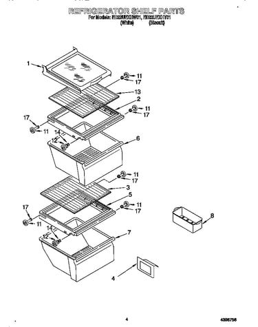 Refrigerator shelf