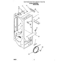 Whirlpool GD22SFXHS04 refrigerator liner diagram