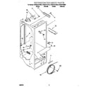 Whirlpool ED22QFXHT02 refrigerator liner diagram