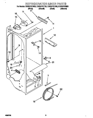 Refrigerator liner