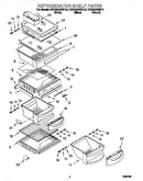 Refrigerator shelf