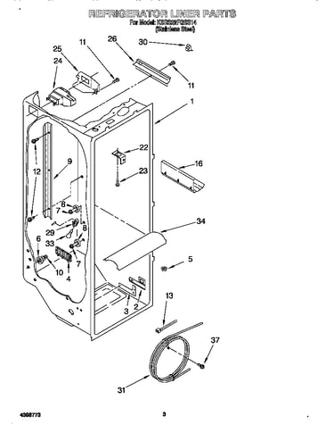 Refrigerator liner