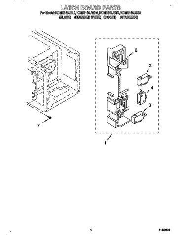 Latch board