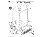 Whirlpool GD22DCXHT01 cabinet diagram