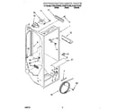 Whirlpool ED22LFXHT02 refrigerator liner diagram