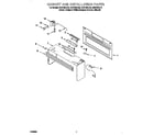 Whirlpool GH8155XJZ0 cabinet and installation diagram