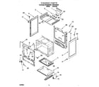 Whirlpool SF3000SGN1 chassis diagram