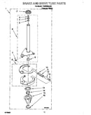 Brake and drive tube