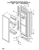 Refrigerator door