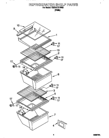 Refrigerator shelf