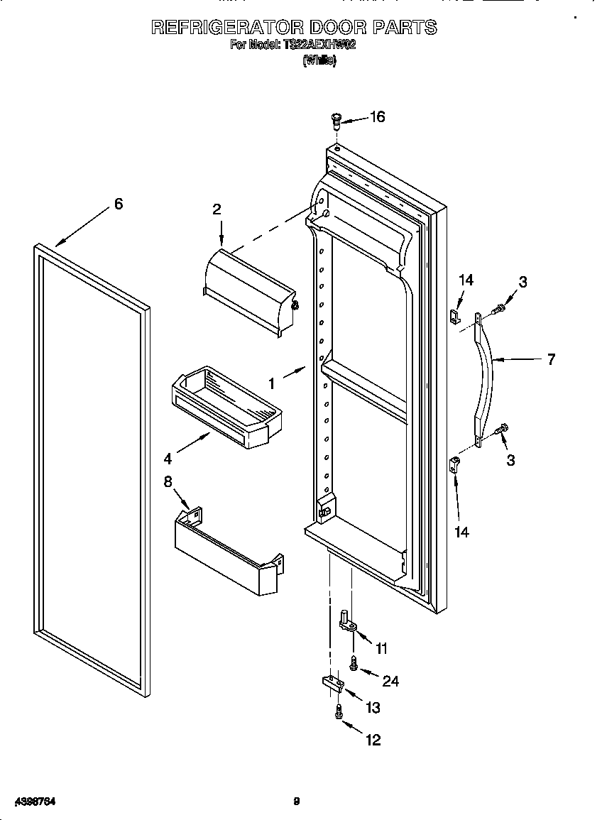 REFRIGERATOR DOOR