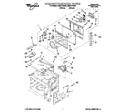 Whirlpool GM8131XEB0 convection oven diagram