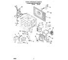 Whirlpool GM8131XEQ0 oven interior diagram