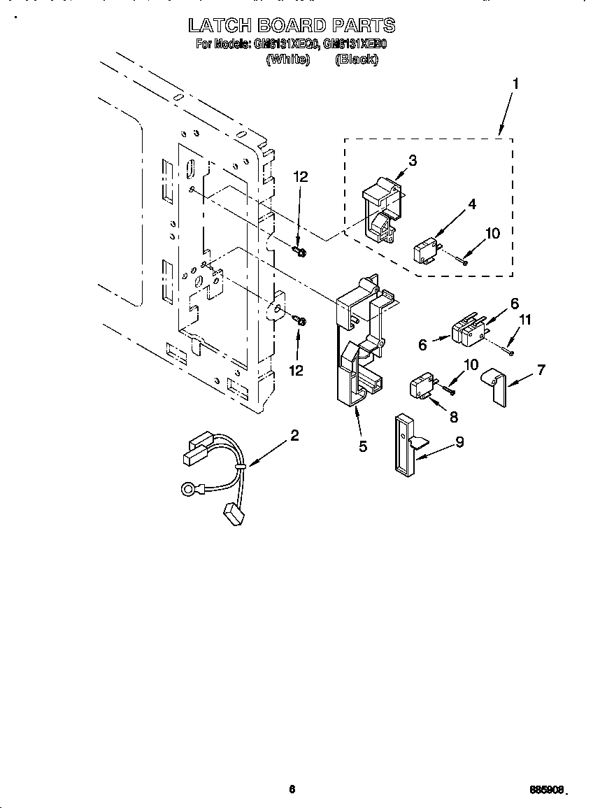 Latch board