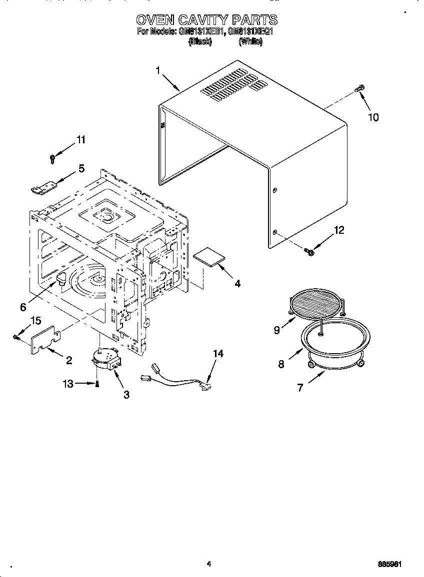 OVEN CAVITY