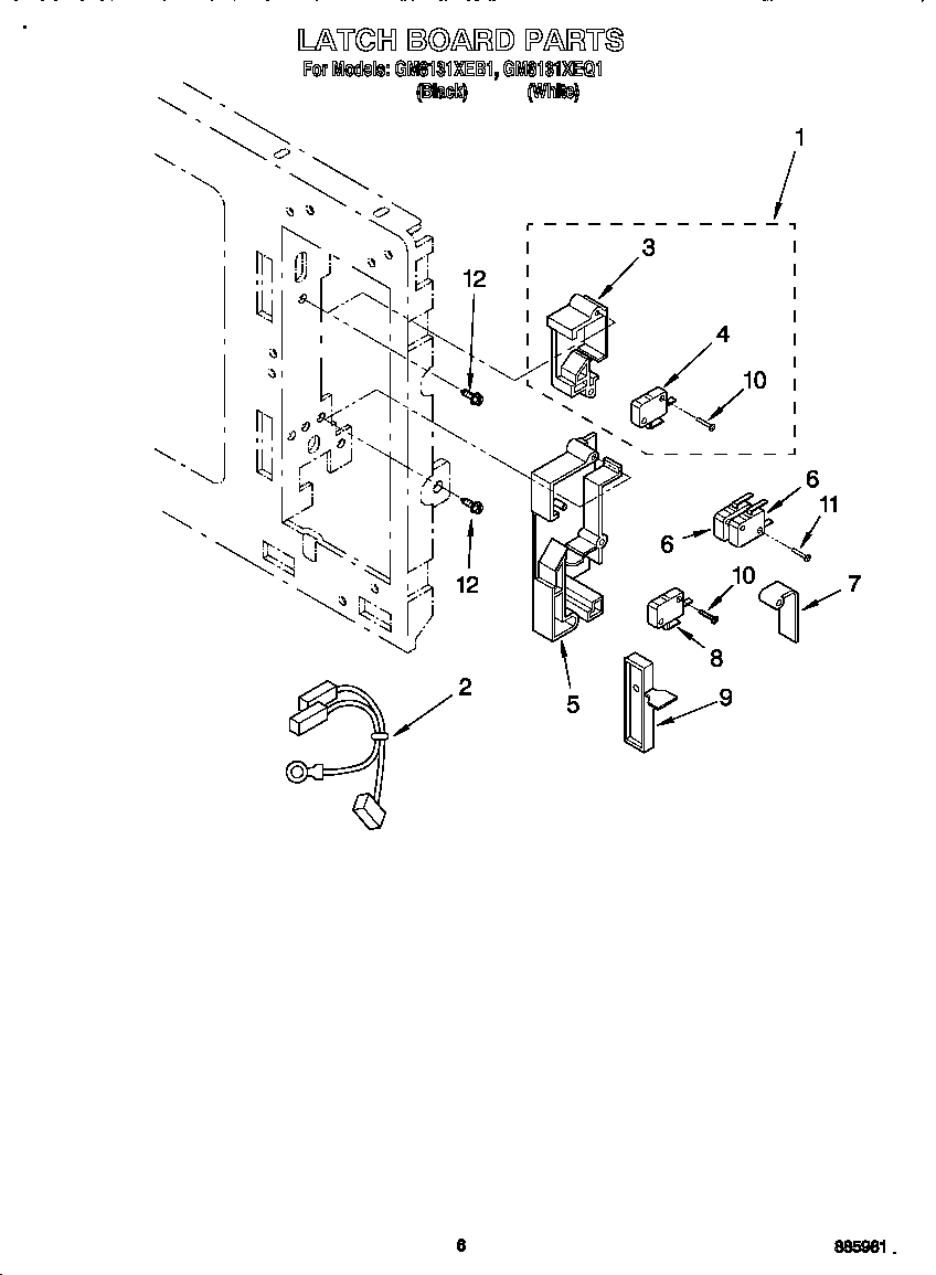 Latch board