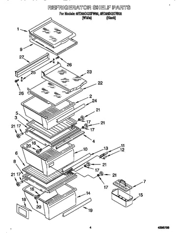 Refrigerator shelf