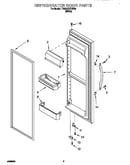 Refrigerator door