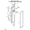 Whirlpool ED22CQXHW01 freezer door diagram