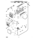 Whirlpool ED22CQXHW01 ice maker diagram