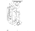 Whirlpool TS22AQXGW01 refrigerator liner diagram