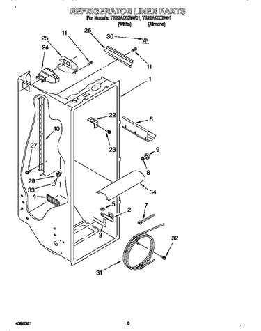 Refrigerator liner