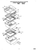 Refrigerator shelf