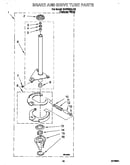 Brake and drive tube