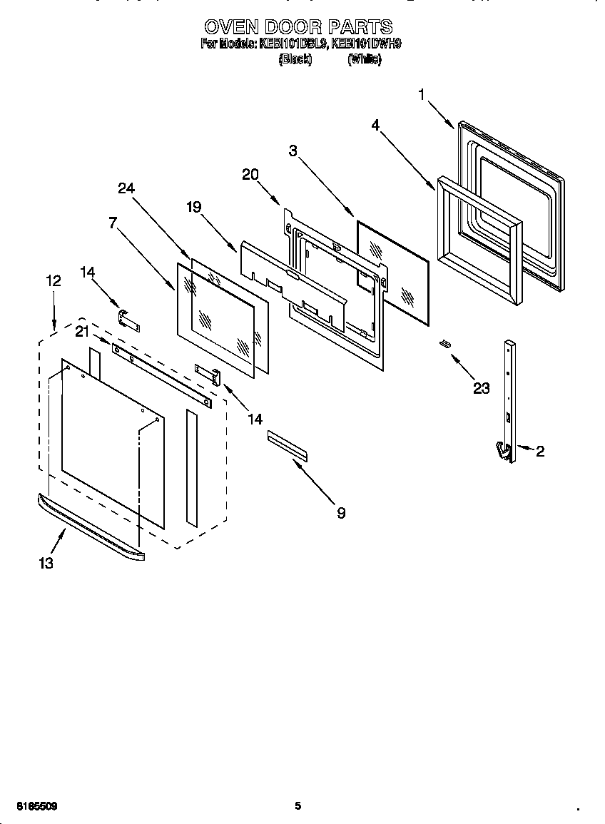 Oven door