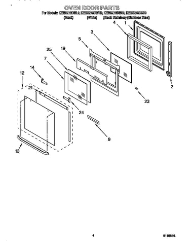 Oven door