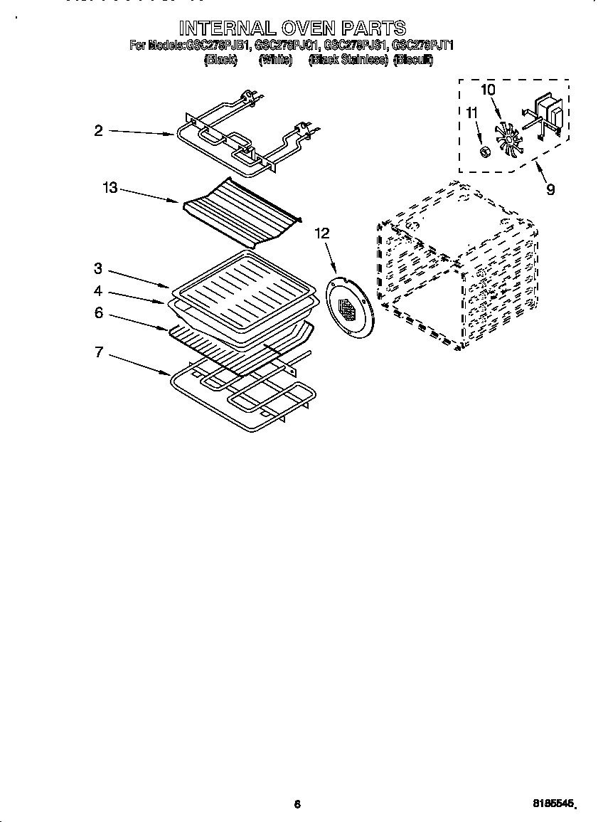 Internal oven