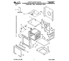 Whirlpool GBD307PDS4 lower oven diagram