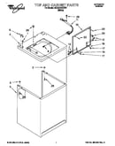 Top and cabinet