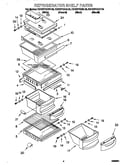 Refrigerator shelf
