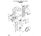 KitchenAid KSSS48FJX00 air flow and reservoir diagram