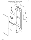 Refrigerator door