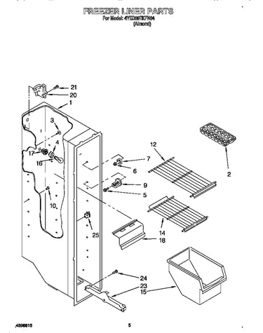 Freezer liner