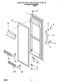 Refrigerator door