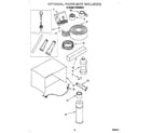 Whirlpool ACG052XJ0 optional parts (not included) diagram