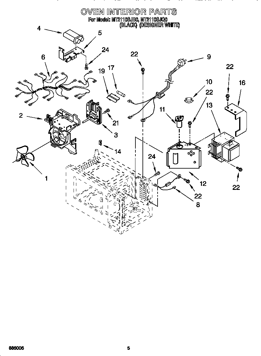 Oven interior