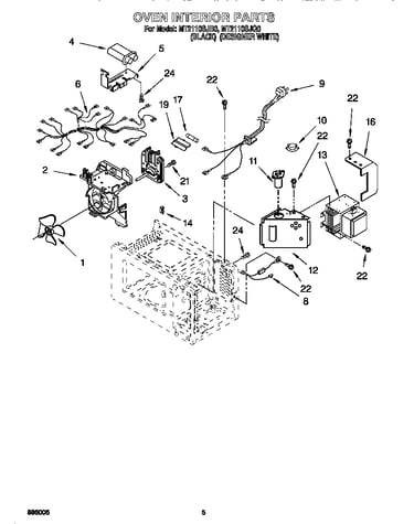 Oven interior