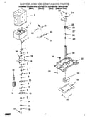 Motor and ice container