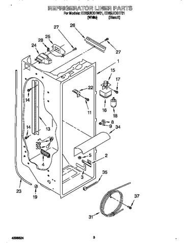 Refrigerator liner