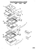 Refrigerator shelf
