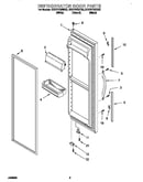 Refrigerator door
