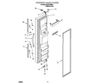 Whirlpool GD25DCXHS01 freezer door diagram