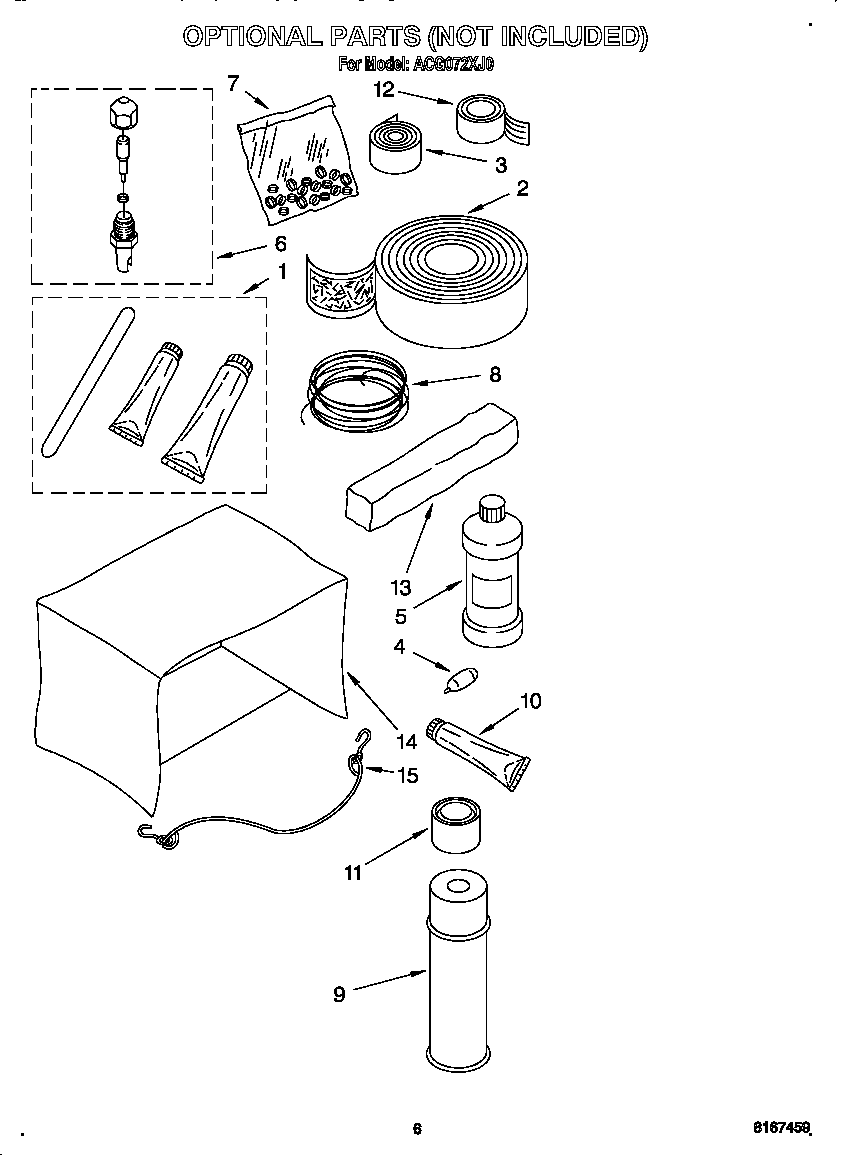 Optional parts