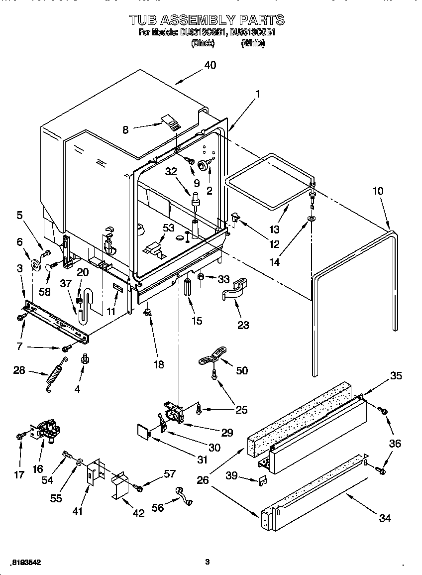 Tub assembly