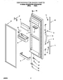 Refrigerator door