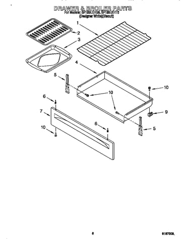 Drawer & broiler